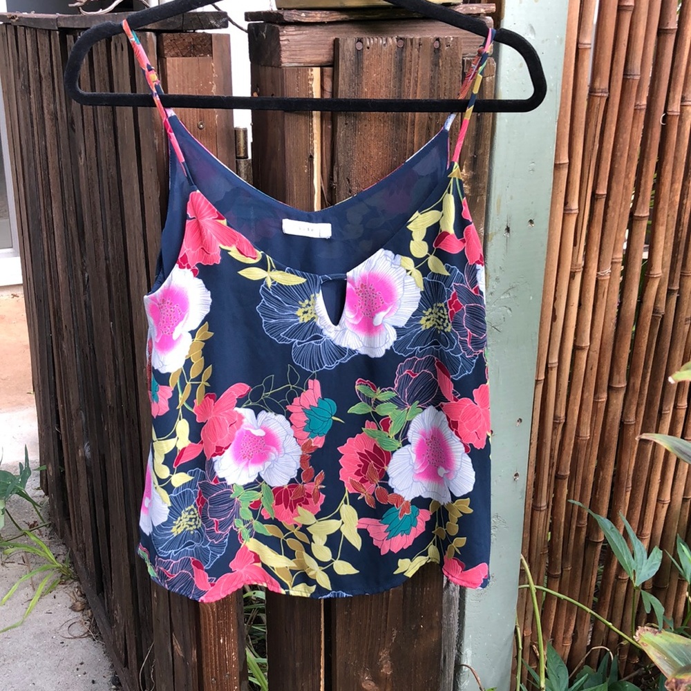 Lush flowy flower top